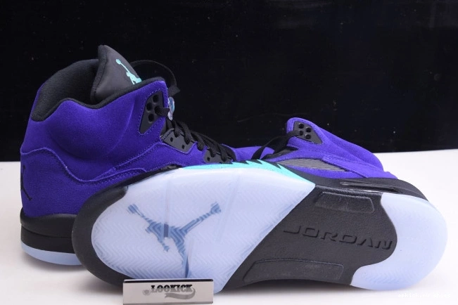 Rep Grape Alternate 5 Air Retro Jordan 136027-500 0729